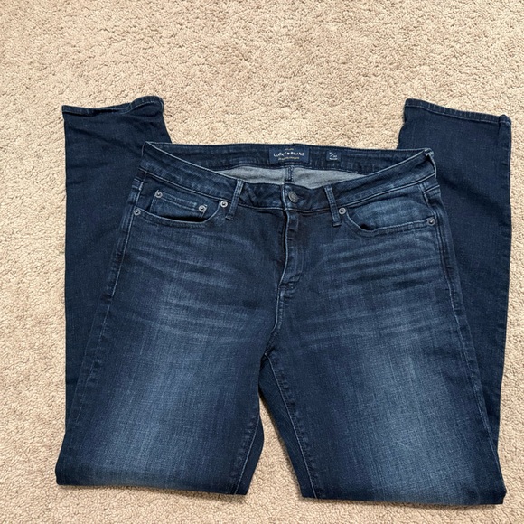 Lucky Brand Indigo Straight Leg Women's Jeans - Picture 2 of 4